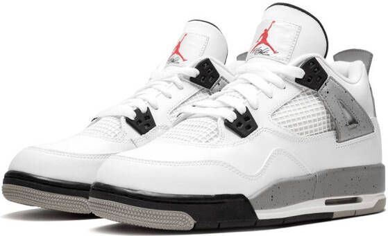 Jordan Kids Air Jordan 4 Retro OG BG sneakers Wit