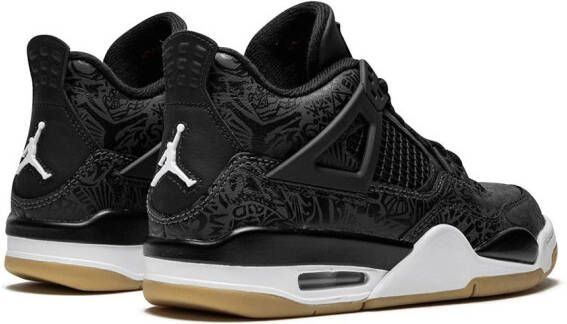 Jordan Kids Air Jordan 4 Retro SE sneakers Zwart