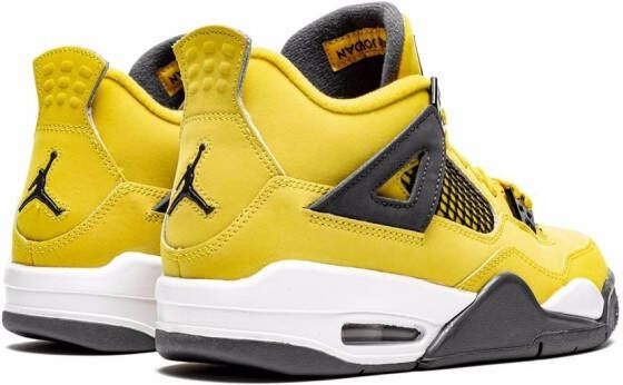 Jordan Kids Air Jordan 4 Retro "Lightning 2021" sneakers Geel