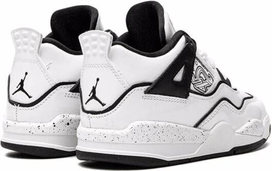 Jordan Kids Air Jordan 4 Retro sneakers Wit