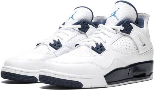 Jordan Kids Air Jordan 4 Retro sneakers Wit