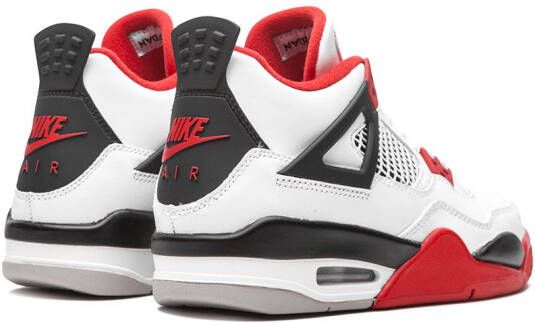 Jordan Kids Air Jordan 4 Retro sneakers Wit