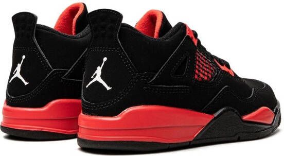 Jordan Kids Air Jordan 4 Retro sneakers Zwart