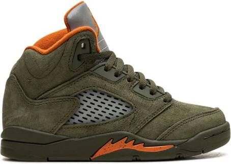 Jordan Kids Air Jordan 5 "Olive" sneakers Groen