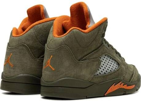 Jordan Kids Air Jordan 5 "Olive" sneakers Groen