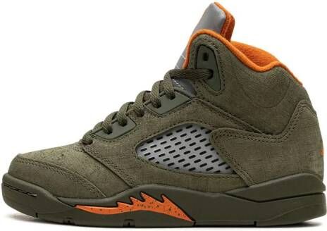 Jordan Kids Air Jordan 5 "Olive" sneakers Groen