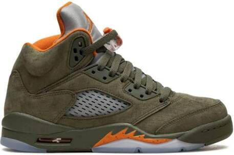 Jordan Kids Air Jordan 5 "Olive" sneakers Groen