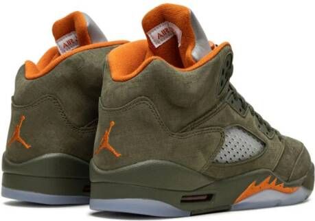 Jordan Kids Air Jordan 5 "Olive" sneakers Groen