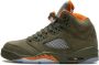 Jordan Kids Air Jordan 5 "Olive" sneakers Groen - Thumbnail 5