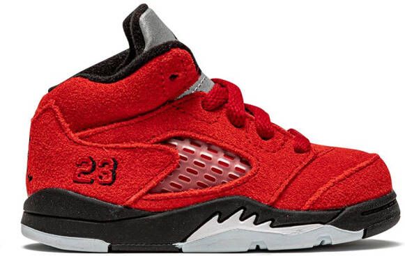 Jordan Kids "Air Jordan 5 Raging Bull sneakers" Rood