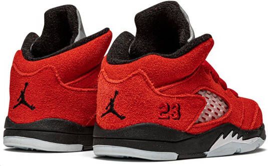 Jordan Kids "Air Jordan 5 Raging Bull sneakers" Rood