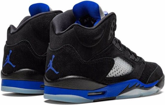 Jordan Kids Air Jordan 5 Retro 'Racer Blue' sneakers Zwart