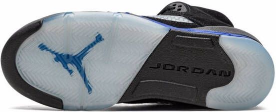Jordan Kids Air Jordan 5 Retro 'Racer Blue' sneakers Zwart