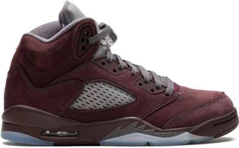 Jordan Kids "Air Jordan 5 Retro SE Burgundy sneakers " Rood