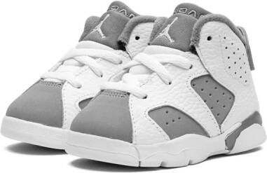Jordan Kids "Air Jordan 6 Mid BG Cool Grey sneakers" Wit
