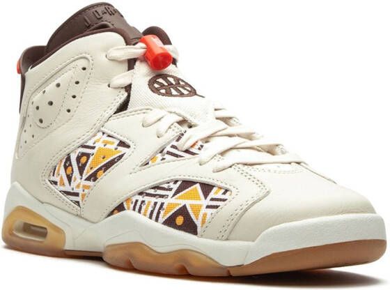 Jordan Kids Air Jordan 6 GS “Quai 54” mid-top sneakers Wit
