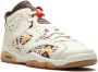 Jordan Kids Air Jordan 6 GS “Quai 54” mid-top sneakers Wit - Thumbnail 2