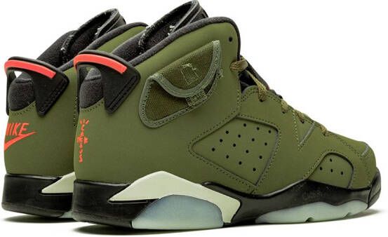 Jordan Kids Air Jordan 6 high-top sneakers Groen