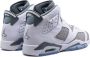 Jordan Kids "Air Jordan 6 Mid BG Cool Grey sneakers" Wit - Thumbnail 3