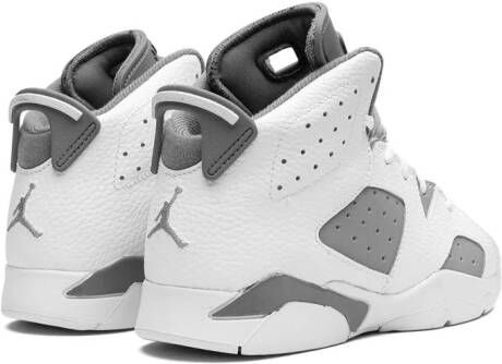 Jordan Kids "Air Jordan 6 PS Cool Grey sneakers" Wit