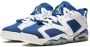 Jordan Kids Air Jordan 6 Retro low-top sneakers Blauw - Thumbnail 2