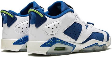 Jordan Kids Air Jordan 6 Retro low-top sneakers Blauw