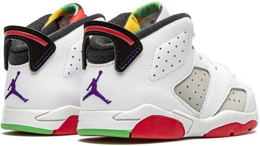 Jordan Kids Air Jordan 6 Retro TD sneakers Wit
