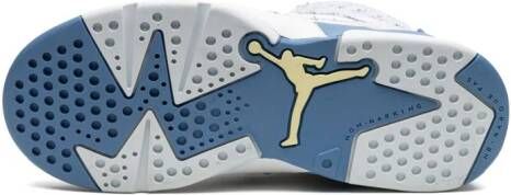 Jordan Kids "Air Jordan 6 Retro Washed Denim sneakers" Wit