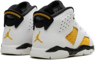 Jordan Kids Air Jordan 6 Retro "Yellow Ochre" sneakers Wit