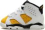 Jordan Kids Air Jordan 6 Retro "Yellow Ochre" sneakers Wit - Thumbnail 5