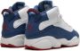 Jordan Kids "Air Jordan 6 Rings True Blue sneakers" Wit - Thumbnail 3