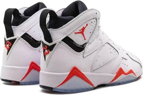 Jordan Kids "Air Jordan 7 Infrared sneakers" Wit