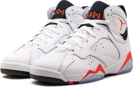 Jordan Kids "Air Jordan 7 Infrared sneakers" Wit