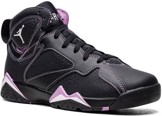 Jordan Kids "Air Jordan 7 Mid Barely Grape sneakers" Zwart