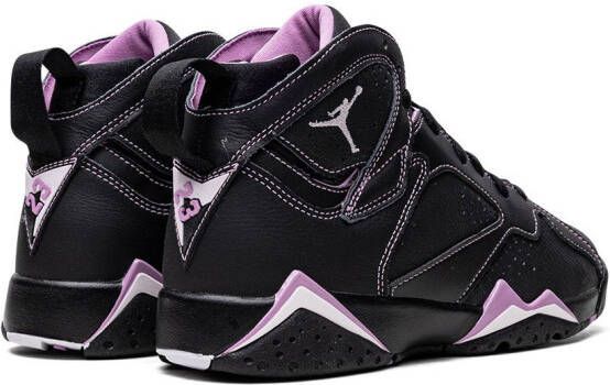 Jordan Kids "Air Jordan 7 Mid Barely Grape sneakers" Zwart