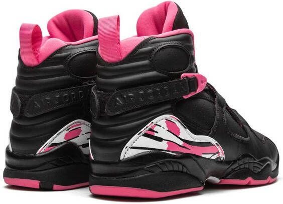 Jordan Kids Air Jordan 8 Retro sneakers Zwart