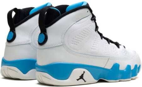 Jordan Kids Air Jordan 9 Retro “Powder Blue” sneakers Wit