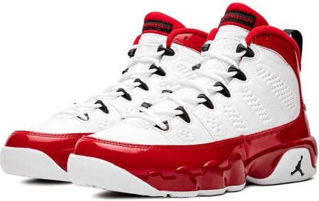 Jordan Kids Air Jordan 9 Retro high-top sneakers Wit