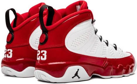 Jordan Kids Air Jordan 9 Retro high-top sneakers Wit