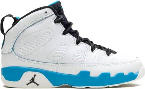 Jordan Kids Air Jordan 9 Retro “Powder Blue” sneakers Wit