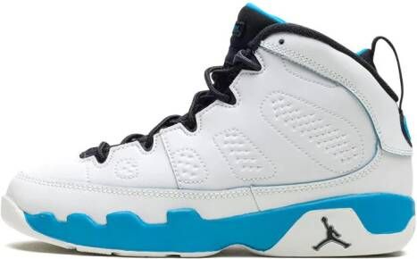 Jordan Kids Air Jordan 9 Retro “Powder Blue” sneakers Wit