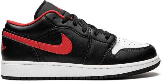 Jordan Kids Jordan 1 Low sneakers Zwart