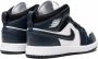 Jordan Kids "Jordan 1 Mid Armory Navy sneakers" Blauw - Thumbnail 3