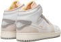 Jordan Kids Jordan 1 Mid SE Craft sneakers Wit - Thumbnail 3