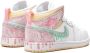 Jordan Kids "Jordan 1 Mid SE Paint Drip sneakers" Wit - Thumbnail 3