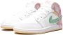 Jordan Kids "Jordan 1 Mid SE Paint Drip sneakers" Wit - Thumbnail 4