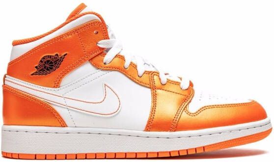 Jordan Kids Jordan 1 Mid SE sneakers Oranje