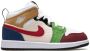 Jordan Kids Jordan 1 Mid SE sneakers met patchwork Wit - Thumbnail 2