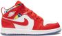 Jordan Kids Jordan 1 Mid SE sneakers Rood - Thumbnail 2