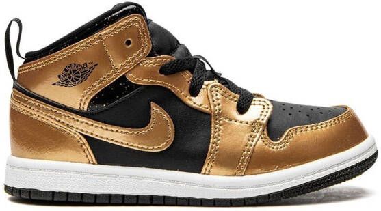 Jordan Kids Jordan 1 Mid SE sneakers Zwart